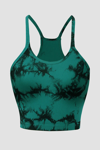 Racerback Ribbed Tank Top