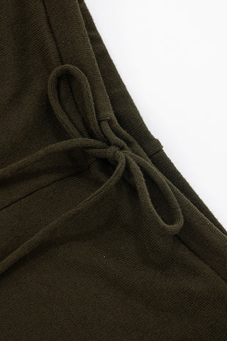 Relaxed Drawstring Casual Pants