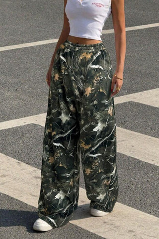 Splatter Print Jogger Pants