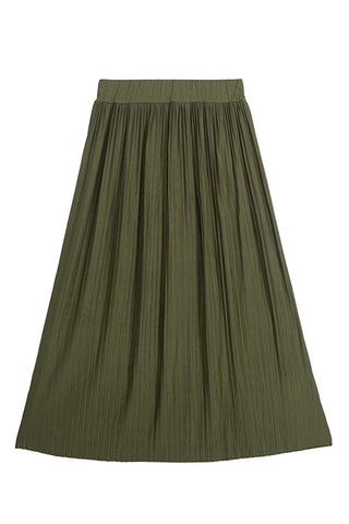 Pleated Maxi Skirt for Casual Days