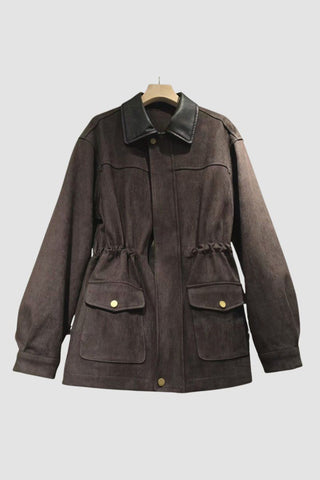 Versatile Utility Jacket with Pocket Details