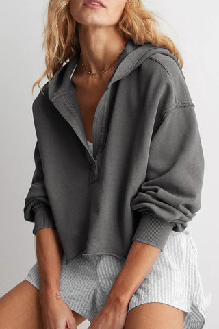 Casual Zip-Up Hoodie