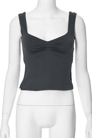 Ruched Detail Tank Top