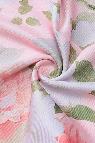 Floral Dress with Straps