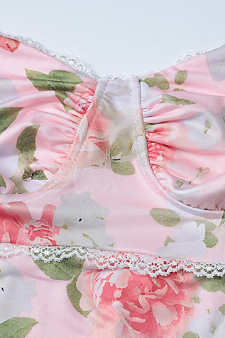 Floral Dress with Straps