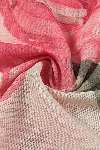 Floral Print Midi Skirt