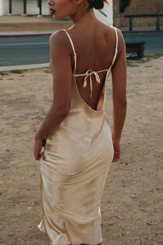 Elegant Spaghetti Strap Sundress