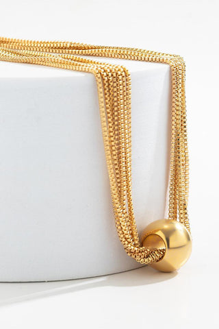 Elegant Layered Chain Necklace