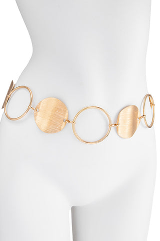 Chic Circle Chain Waist Belt