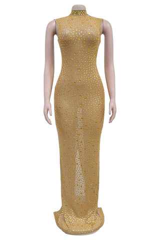 Elegant Beaded Night Out Dress