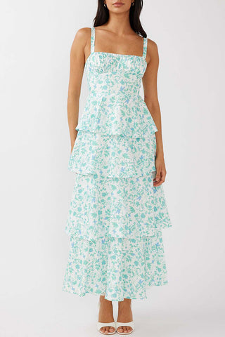 Floral Tiered Sundress