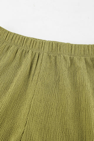 Elegant High Neck Pants Set