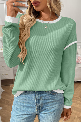 Casual Ribbed Sweater
