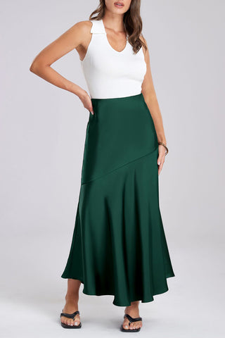 Elegant High-Waist Maxi Skirt