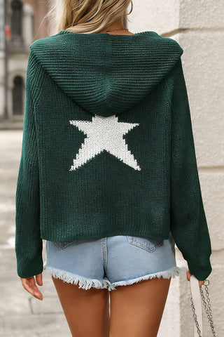 Cozy Hooded Sweater with Pocket