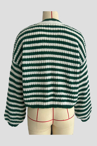 Striped Knit Sweater
