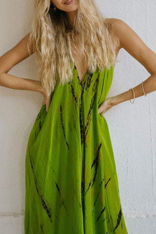 Halter Neck Bohemian Casual Dress