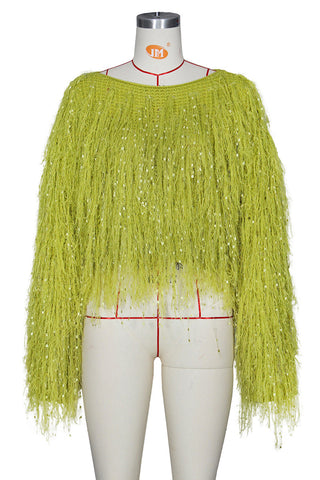 Fringe Detail Sweater