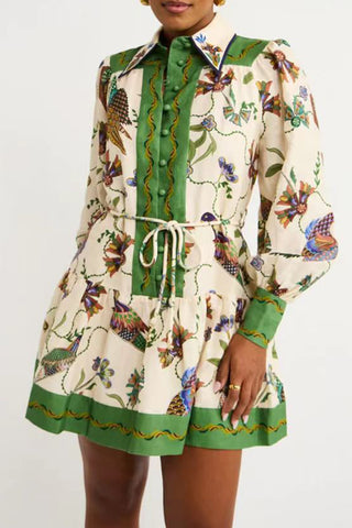 Floral Print Casual Dress