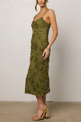 Floral Detail Casual Dress