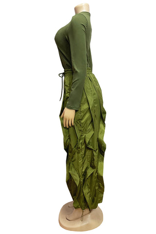 Stylish Wide-Leg Pants Set