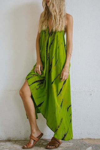 Halter Neck Bohemian Casual Dress