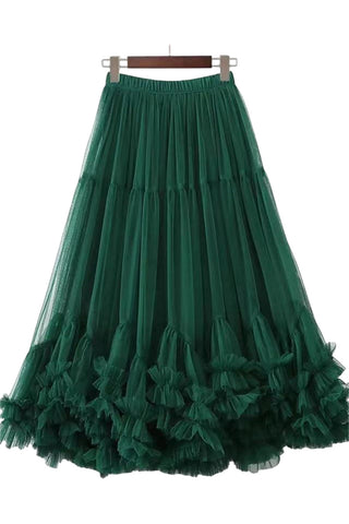 Layered Tulle Skirt