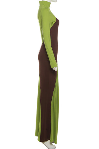 Elegant Asymmetrical Evening Gown