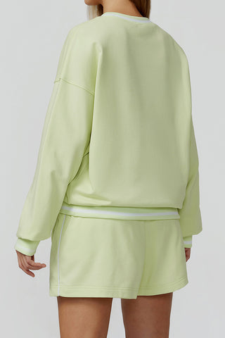 Crew Neck Long Sleeve Active Top