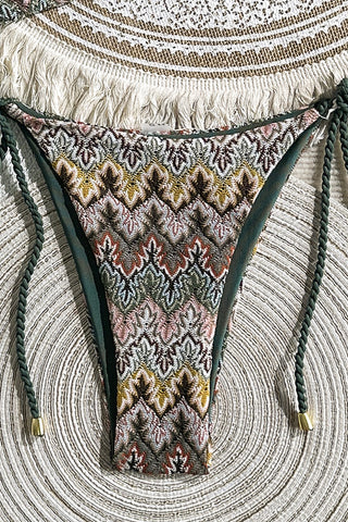 Stylish Bikini Set with Unique Pattern