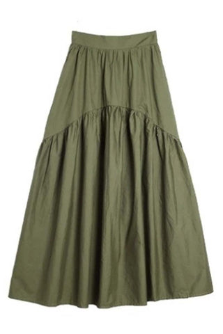 Flowing Maxi Skirt with Layered Design