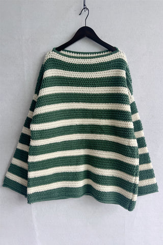 Striped Oversized Sweater