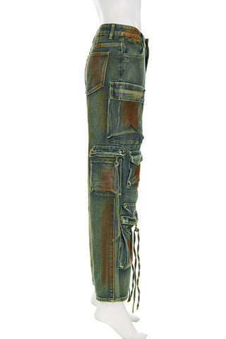 Multi-Pocket Casual Cargo Pants