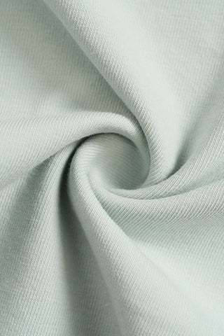 Square-Neck Fitted T-Shirt