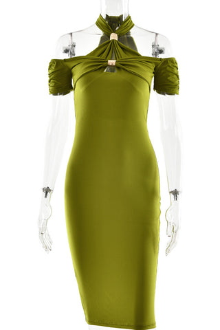 Off-Shoulder Bodycon Dress