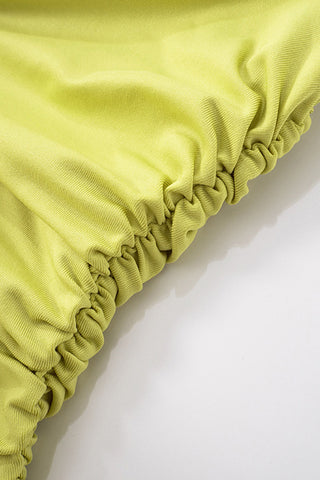 Halter Neck Ruched Sundress