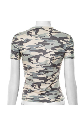 Camouflage Cherry T-Shirt