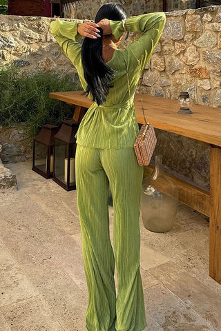 Elegant Two-Piece Flowing Set