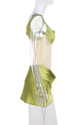 Draped Mini Dress