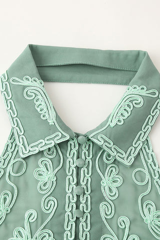 Floral Halter Tank Top