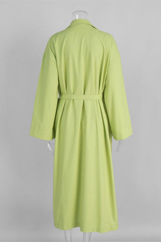 Tie-Waist Wrap Casual Dress