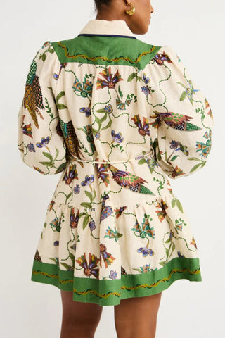 Floral Print Casual Dress