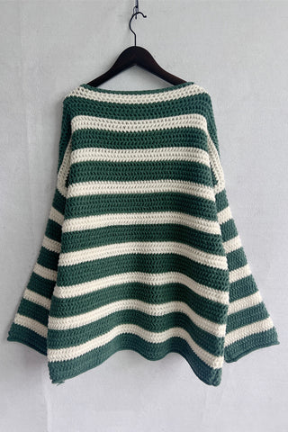 Striped Oversized Sweater