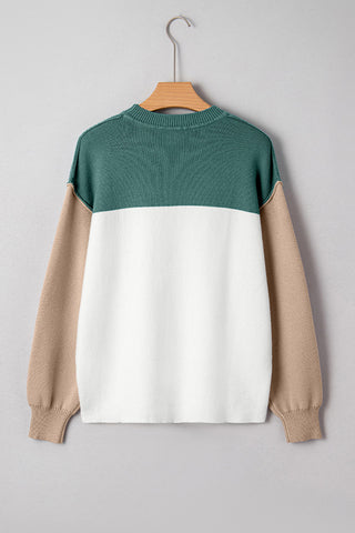Stylish Colorblock Sweater