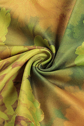 Floral Halter Neck Casual Dress