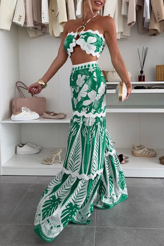Tropical Crop and Wide-Leg Set