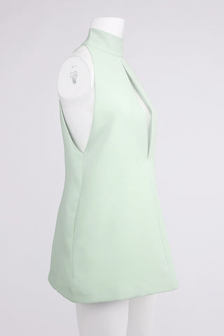 Halter Neck A-Line Dress