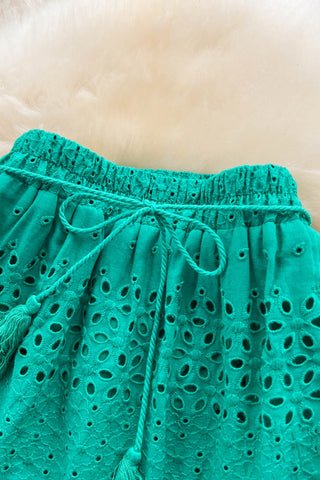 Tiered Lace Midi Skirt