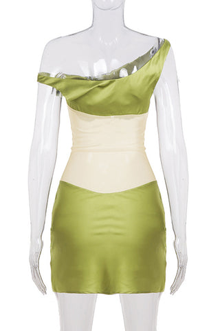 Draped Mini Dress