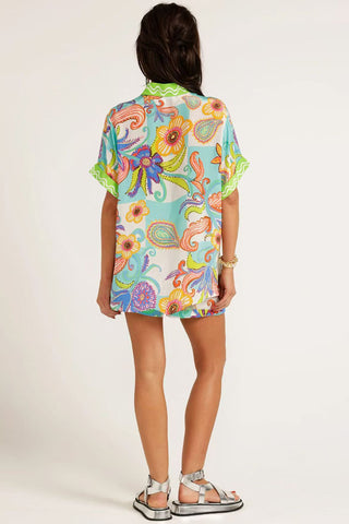 Vibrant Print Short Set